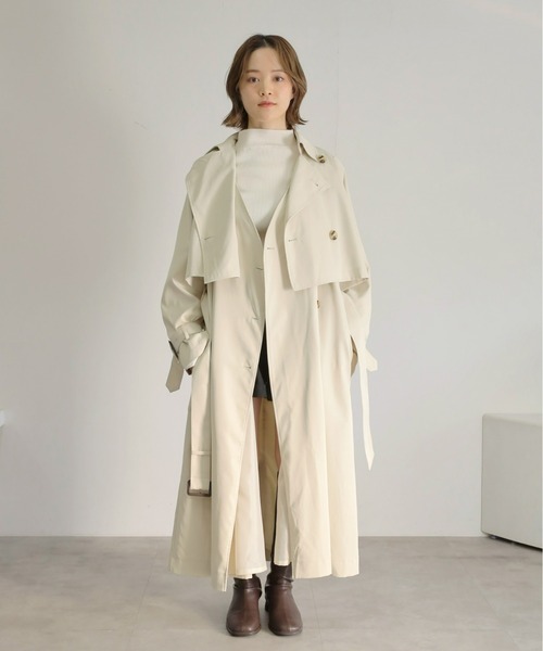 16.8万 DEUXIEMECLASSE × SEALUP ウールトレンチコート 16.8万 DEUXIEMECLASSE × SEALUP ウールトレンチコート