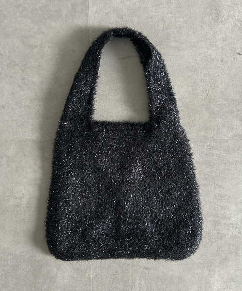 Thevon（ゼボン）の「メタリックフェザーバッグ（トートバッグ・レディース・ベージュ/ネイビー・FREE）」の15枚目の写真