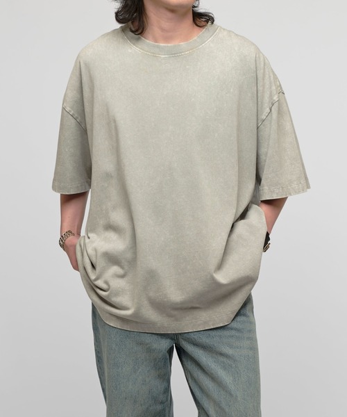 FRAMeWORK パウダーブリーチ BIG TEE Lui's tシャツ パウダーブリーチBIG Tシャツ メンズ : ZOZOTOWN
