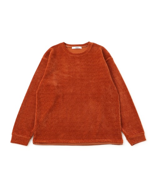 j.n.r.d(ジェー・エヌ・アール・ディー)の「j.n.r.d/カットモールボーダープルオーバー(Tシャツ/カットソー・メンズ・ホワイト系その他5/グレー/オレンジ系その他・L/LL/M)」の6枚目の写真