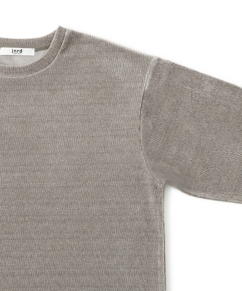 j.n.r.d(ジェー・エヌ・アール・ディー)の「j.n.r.d/カットモールボーダープルオーバー(Tシャツ/カットソー・メンズ・ホワイト系その他5/グレー/オレンジ系その他・L/LL/M)」の8枚目の写真