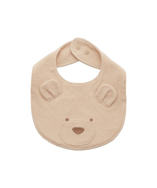 gelato pique（ジェラートピケ）の「【BABY】ベアスタイ（スタイ/よだれかけ・キッズ・ピンク/ベージュ/ブルー・FREE）」の4枚目の写真