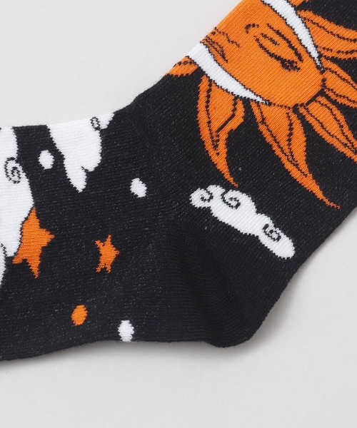 チャイハネ（チャイハネ）の「【チャイハネ】ネイチャーミドルソックス23～25cm（ソックス/靴下・レディース・ブラック/カーキ/オリーブ/ネイビー/パープル/イエロー/レッド/ホワイト・FREE）」の13枚目の写真