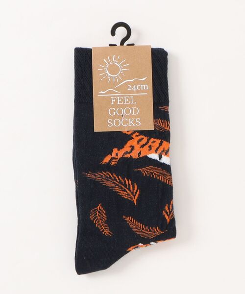 チャイハネ（チャイハネ）の「【チャイハネ】ネイチャーミドルソックス23～25cm（ソックス/靴下・レディース・ブラック/カーキ/オリーブ/ネイビー/パープル/イエロー/レッド/ホワイト・FREE）」の20枚目の写真