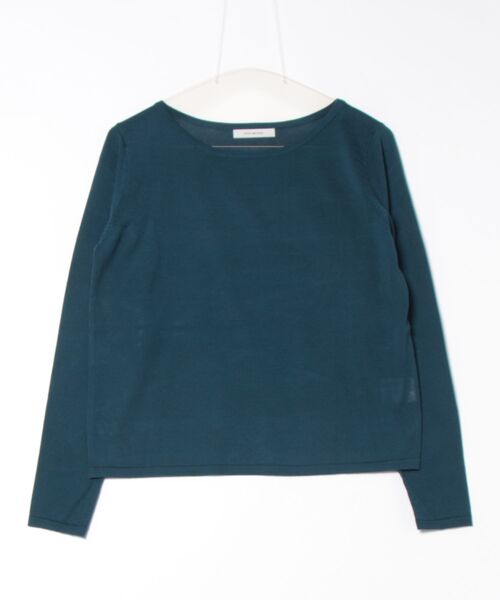 Doux archives(ドゥアルシーヴ)の「シルクミックスベーシックプルオーバー(ニット/セーター・レディース・ピンク/ネイビー/ベージュ・FREE)」の14枚目の写真