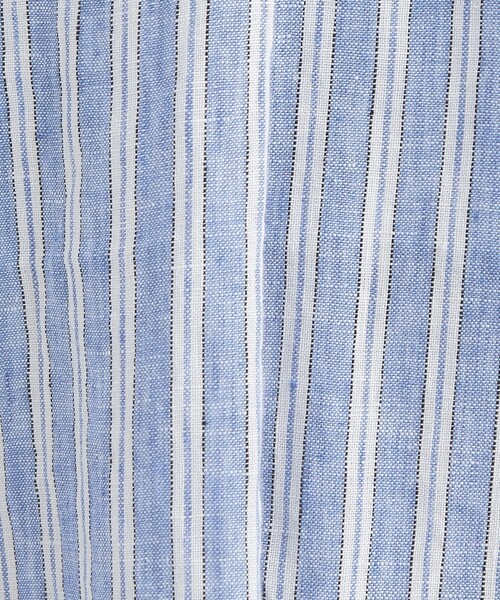 green label relaxing（グリーンレーベルリラクシング）の「［size SHORTあり］フレンチリネン シャツ ワンピース（シャツワンピース・レディース・ベージュ/ブラック/その他1・FREE/SHORT）」の20枚目の写真