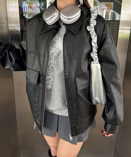 Ambre Neige 刺繍入りジャケット embroidered jacket / 刺繍入りジャケット（ブルゾン）｜Ambre