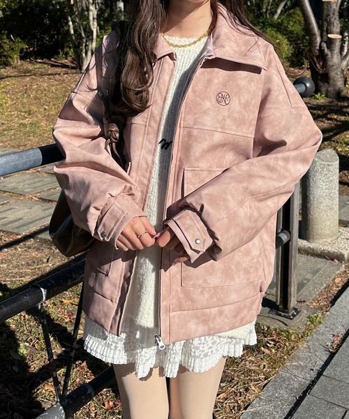 Ambre Neige(アンブルネージュ)の「embroidered jacket / 刺繍入りジャケット(ブルゾン・レディース・ピンク系その他/ブラウン系その他/ブラック・FREE)」の17枚目の写真