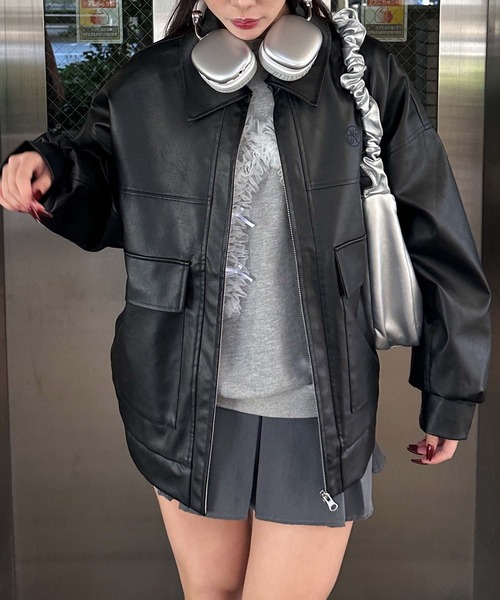Ambre Neige（アンブルネージュ）の「embroidered jacket / 刺繍