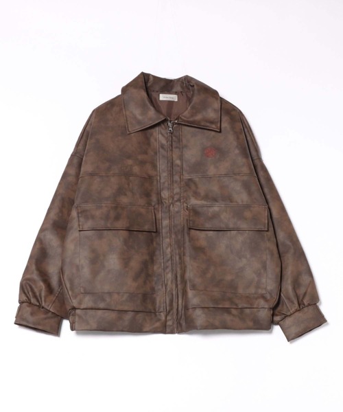 Ambre Neige 刺繍入りジャケット embroidered jacket / 刺繍入りジャケット（ブルゾン）｜Ambre