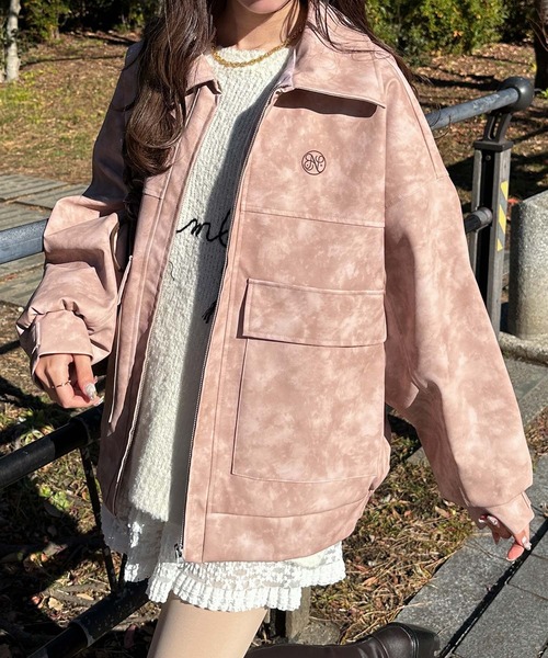 Ambre Neige 刺繍入りジャケット embroidered jacket / 刺繍入りジャケット（ブルゾン）｜Ambre