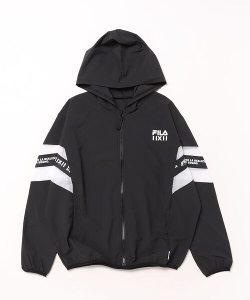 FILA - FILA パーカー FILA パーカー 「FILA/フィラ」ロゴプリントストレッチプル
