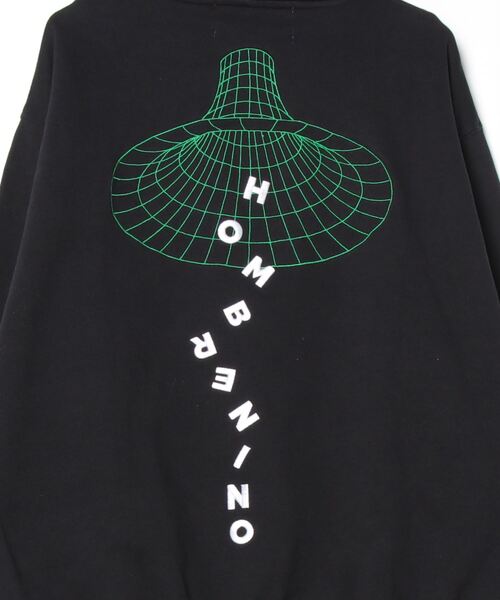 Hombre Nino（オンブレニーニョ）の「【HOMBRENINO】オンブレニーニョ PULLOVER HOODIE(VACUUM)（パーカー・メンズ・ブラック・LARGE/X-LARGE）」の3枚目の写真