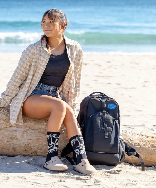 BILLABONG(ビラボン)の「BILLABONG メンズ HELIN BACK PACK バックパック/リュック 【2025年春夏モデル】/ビラボンロゴバックパック・リュック(バックパック/リュック・メンズ・ブラック/オレンジ/ブルー/ホワイト・FREE)」の5枚目の写真