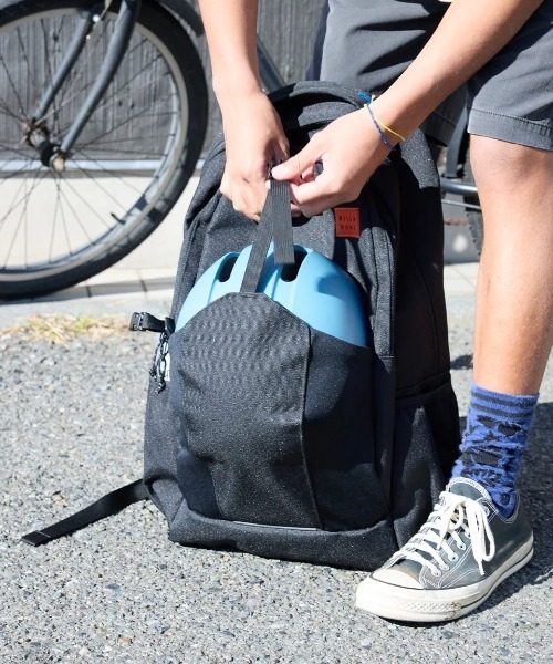 BILLABONG(ビラボン)の「BILLABONG メンズ HELIN BACK PACK バックパック/リュック 【2025年春夏モデル】/ビラボンロゴバックパック・リュック(バックパック/リュック・メンズ・ブラック/オレンジ/ブルー/ホワイト・FREE)」の9枚目の写真