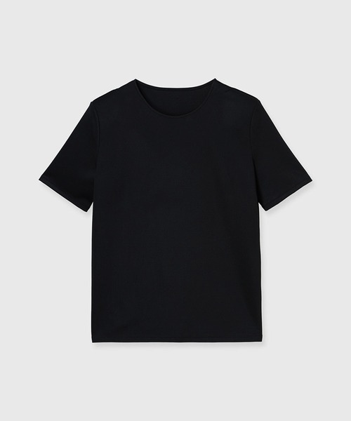 グロッシーカットトップス（Tシャツ/カットソー）｜anuans（ア