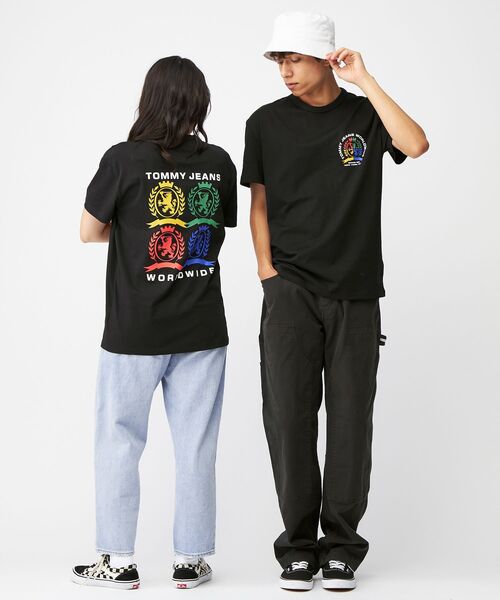 tommy jeans(トミー ジーンズ)の「レギュラー4カラークレストTシャツ(Tシャツ/カットソー・メンズ・ホワイト/ブラック・X-LARGE/LARGE/MEDIUM/SMALL)」の13枚目の写真
