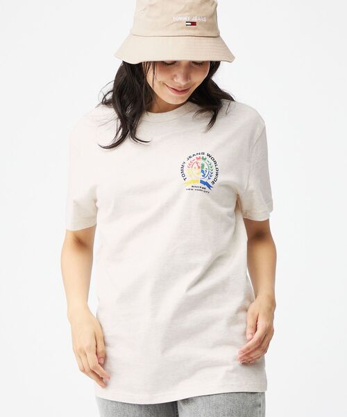 tommy jeans(トミー ジーンズ)の「レギュラー4カラークレストTシャツ(Tシャツ/カットソー・メンズ・ホワイト/ブラック・X-LARGE/LARGE/MEDIUM/SMALL)」の20枚目の写真