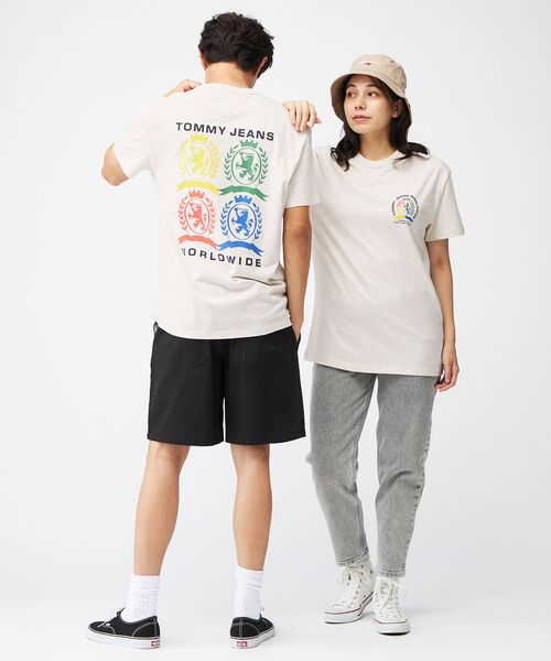 tommy jeans(トミー ジーンズ)の「レギュラー4カラークレストTシャツ(Tシャツ/カットソー・メンズ・ホワイト/ブラック・X-LARGE/LARGE/MEDIUM/SMALL)」の22枚目の写真