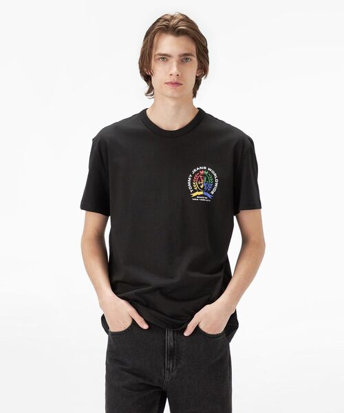 tommy jeans(トミー ジーンズ)の「レギュラー4カラークレストTシャツ(Tシャツ/カットソー・メンズ・ホワイト/ブラック・X-LARGE/LARGE/MEDIUM/SMALL)」の9枚目の写真
