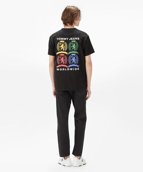 tommy jeans(トミー ジーンズ)の「レギュラー4カラークレストTシャツ(Tシャツ/カットソー・メンズ・ホワイト/ブラック・X-LARGE/LARGE/MEDIUM/SMALL)」の4枚目の写真