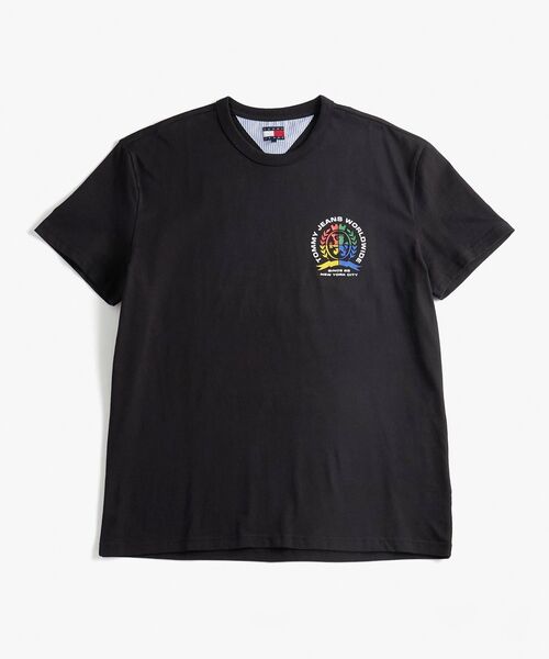 tommy jeans(トミー ジーンズ)の「レギュラー4カラークレストTシャツ(Tシャツ/カットソー・メンズ・ホワイト/ブラック・X-LARGE/LARGE/MEDIUM/SMALL)」の7枚目の写真