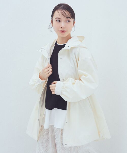 セール】ドロストミドル丈パーカー（マウンテンパーカー）｜earth