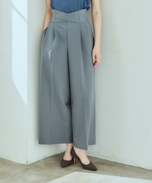 ウエストクロスワイドパンツ
