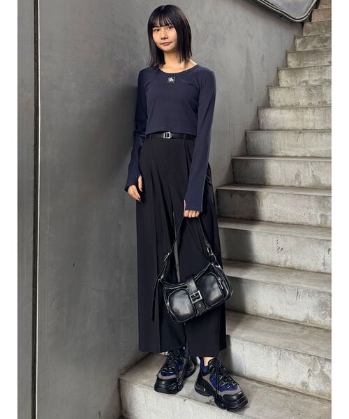 MURUA（ムルーア）の「エアプラットフォームハイテクスニーカー（スニーカー・レディース・その他1/ブラック・22.5/24.5/23.5）」の5枚目の写真