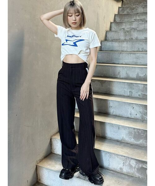 MURUA（ムルーア）の「エアプラットフォームハイテクスニーカー（スニーカー・レディース・その他1/ブラック・22.5/24.5/23.5）」の10枚目の写真