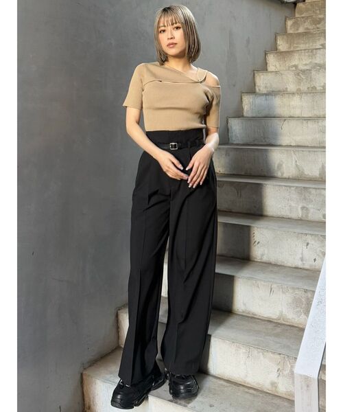 MURUA（ムルーア）の「エアプラットフォームハイテクスニーカー（スニーカー・レディース・その他1/ブラック・22.5/24.5/23.5）」の14枚目の写真