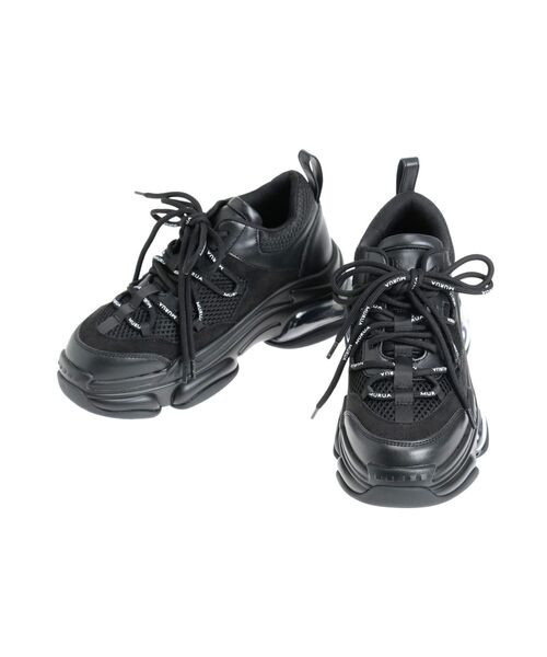 MURUA（ムルーア）の「エアプラットフォームハイテクスニーカー（スニーカー・レディース・その他1/ブラック・22.5/24.5/23.5）」の22枚目の写真