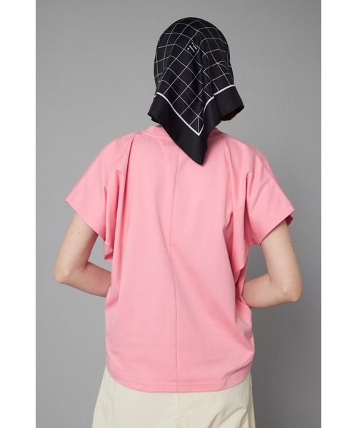 HeRIN.CYE（ヘリンドットサイ）の「Round cut tops　　ラウンドカットトップス（Tシャツ/カットソー・レディース・ホワイト/ピンク/ベージュ/ブラック・FREE）」の17枚目の写真