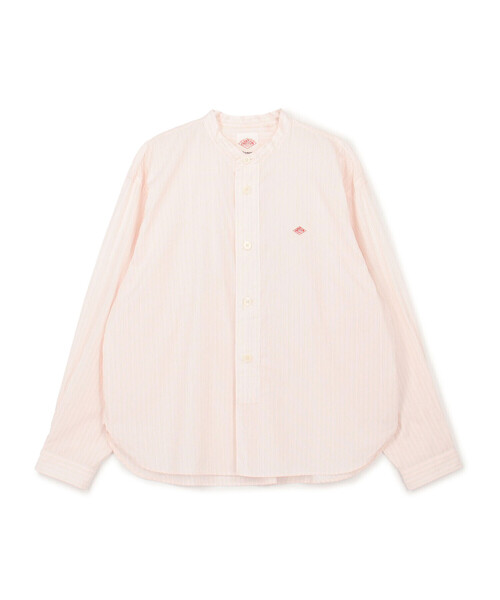 ブラウス シャツ Dani Nylon Camp Collar Shirt レディース WOMEN'S COTTON POPLIN BAND COLLAR SHIRT（シャツ/ブラウス