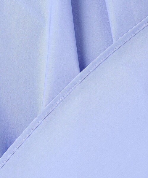 UNFILO（アンフィーロ）の「コットンブロード フォルムシャツ（シャツ/ブラウス・レディース・ネイビー系1/スカイブルー系/ブラック系/ホワイト系・SMALL/LARGE/MEDIUM）」の20枚目の写真