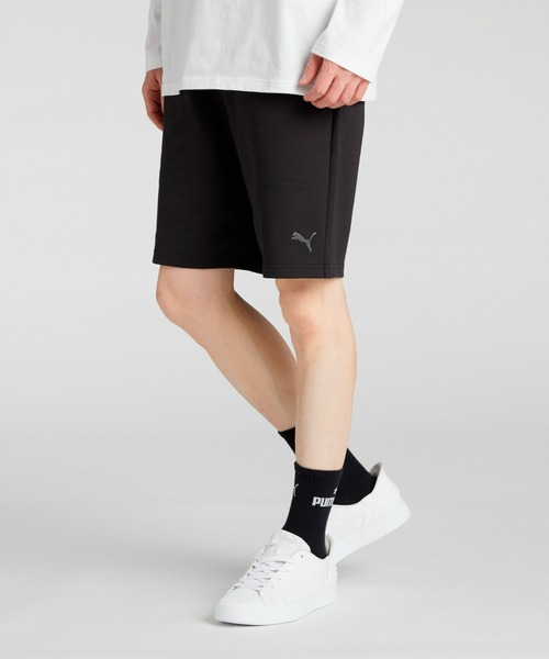 売り切れました！！Puma スポーツパンツ ブラウン プーマ（PUMA）（レディース）EVOSTRIPE ハイウェスト パンツ