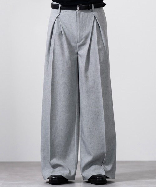 CLEL（クレイル）の「【CLEL】Prime TR 3D Tuck Pants