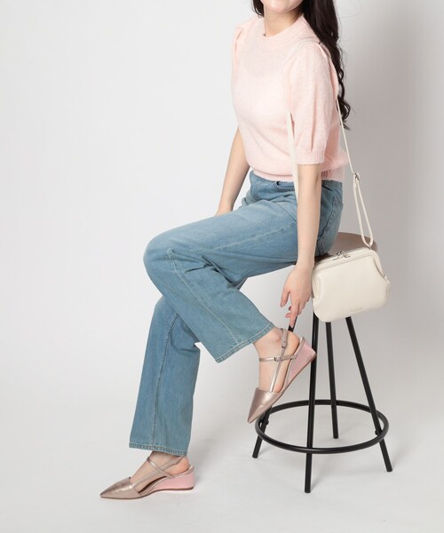 ESPERANZA(エスペランサ)の「ウェッジソールバックストラップパンプス(パンプス・レディース・ブルー系その他4/ブラック系8/ゴールド・LL/S/M/L)」の15枚目の写真