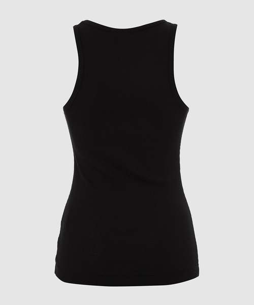 GANNI（ガニー）の「Soft Cotton Rib Tank Top（タンクトップ・レディース・ブラック・XS/S/M）」の2枚目の写真