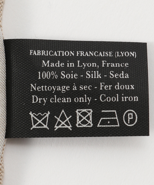 EDIT. FOR LULU（エディットフォールル）の「【A PIECE OF CHIC/ア・ピース・オブ・シック】silk skirf face（バンダナ/スカーフ・レディース・アイボリー・FREE）」の7枚目の写真