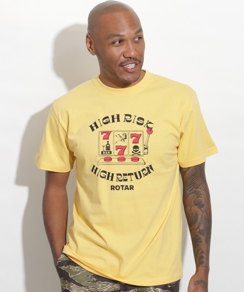 HIGH RISK HIGH RETURN Tee（Tシャツ/カットソー）｜ROTAR
