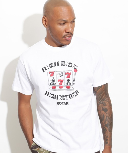 HIGH RISK HIGH RETURN Tee（Tシャツ/カットソー）｜ROTAR
