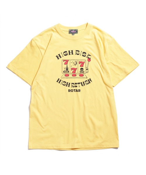 HIGH RISK HIGH RETURN Tee（Tシャツ/カットソー）｜ROTAR