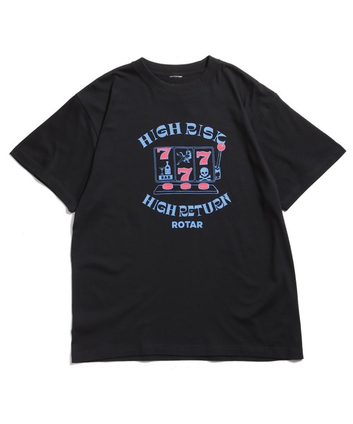 ROTAR(ローター)の「HIGH RISK HIGH RETURN Tee(Tシャツ/カットソー・メンズ・ブラック/イエロー系その他/ホワイト・SMALL/MEDIUM/LARGE/X-LARGE)」の8枚目の写真