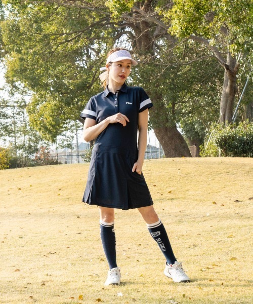 FILA GOLF/フィラゴルフ】レディースワンピース 吸汗速乾 UV