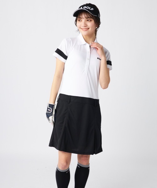 フィラ　ゴルフ　ワンピース　M 新品 セール】【FILA GOLF/フィラゴルフ】レディースワンピース 吸汗