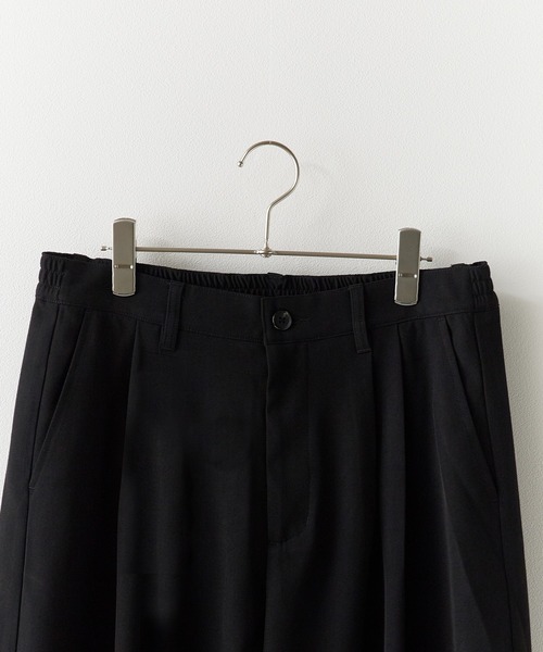 ROOPTOKYO(ループトウキョウ)の「ROOP TOKYO×やーこん 2タックワイドPT(スラックス・メンズ・ブラック/ブルー・L/M)」の20枚目の写真