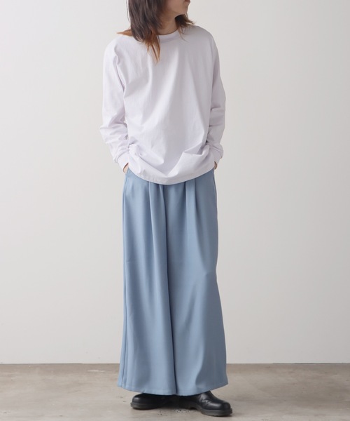 ROOPTOKYO(ループトウキョウ)の「ROOP TOKYO×やーこん 2タックワイドPT(スラックス・メンズ・ブラック/ブルー・L/M)」の18枚目の写真