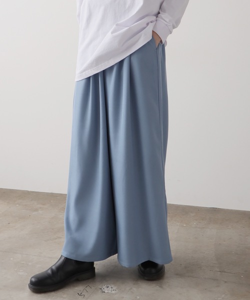 ROOPTOKYO(ループトウキョウ)の「ROOP TOKYO×やーこん 2タックワイドPT(スラックス・メンズ・ブラック/ブルー・L/M)」の15枚目の写真