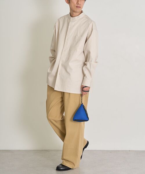 CRAFT STANDARD BOUTIQUE（クラフトスタンダードブティック）の「トライアングルメッシュショルダーポーチ（ショルダーバッグ・レディース・ピンク/ホワイト/ブルー・FREE）」の16枚目の写真